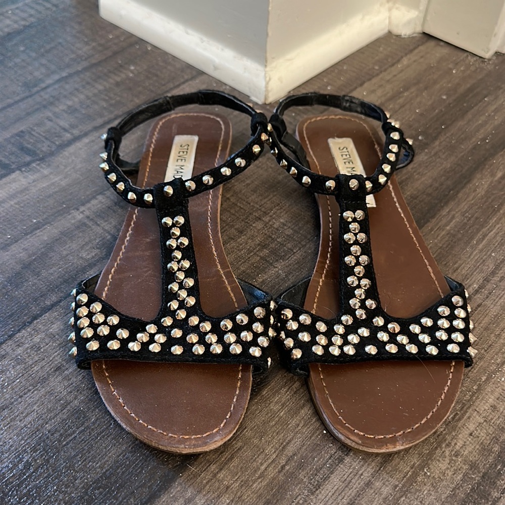Steve Madden Studded Sandals - Size 8